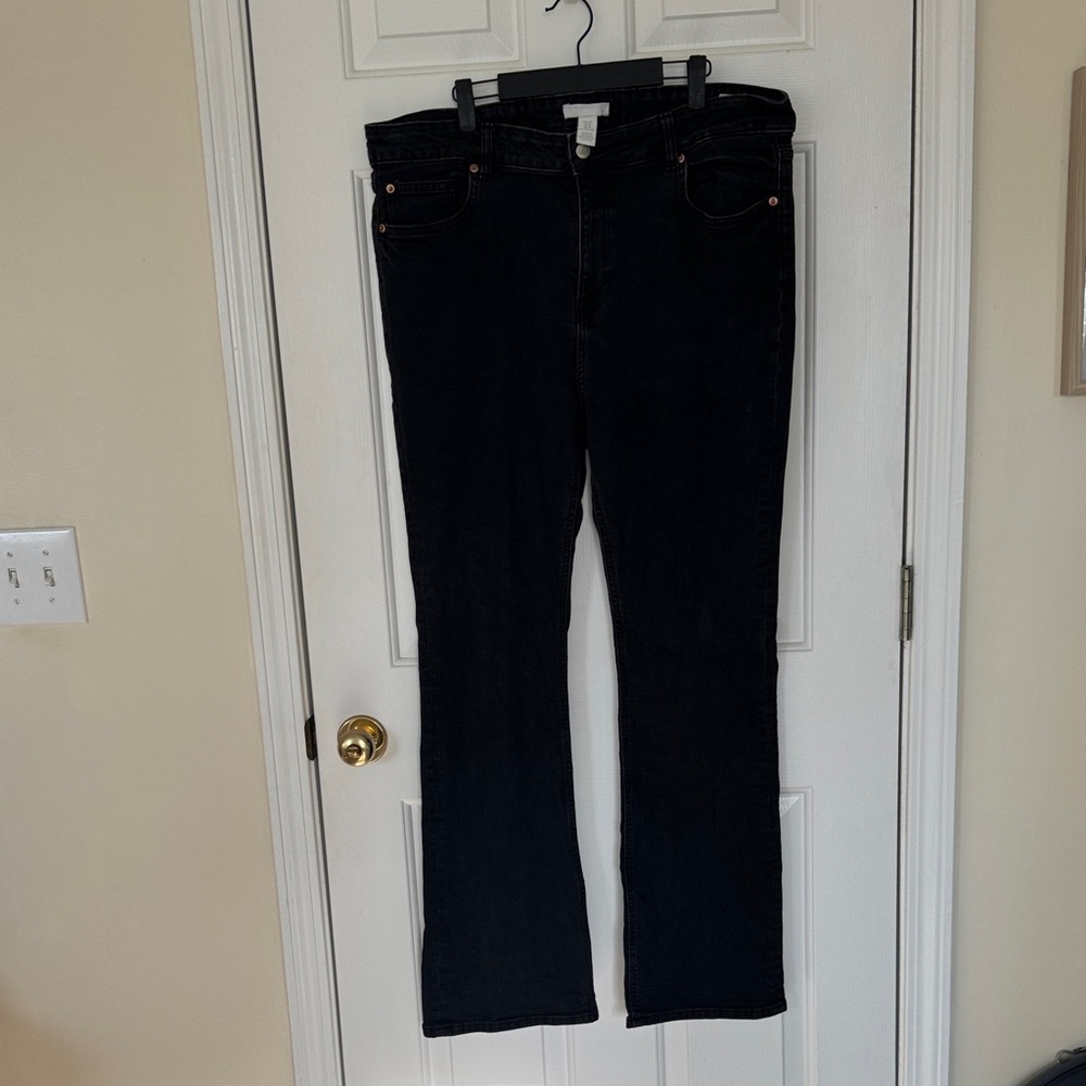 H&M Women's Black Boot Cut Jeans
